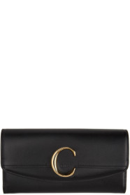 Chloé - ブラック Chloé C ロング ウォレット