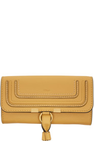 Chloé - イエロー ロング Marcie ウォレット