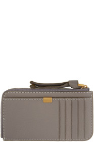 Chloé - Grey Marcie Zip Card Holder