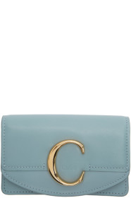 Chloé - Blue 'Chloé C' Card Holder
