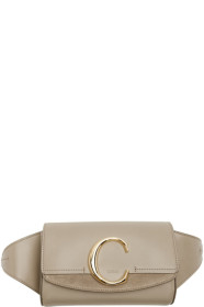 Chloé - グレー Chloé C ベルト バッグ