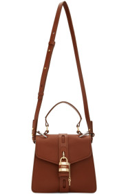 Chloé - Sac bourgogne Small Aby