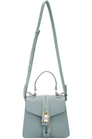 Chloé - Sac bleu Small Aby