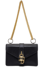 Chloé - Sac à chaîne noir Aby