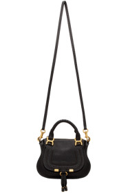 Chloé - Sac noir Small Marcie