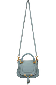 Chloé - Sac bleu Mini Marcie