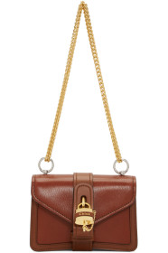 Chloé - Sac à chaîne brun Aby