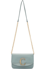 Chloé - ブルー Chloé C チェーン クラッチ バッグ