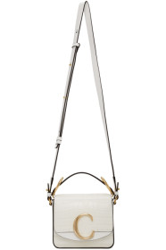 Chloé - Sac embossé façon croco Mini 'Chloé C'