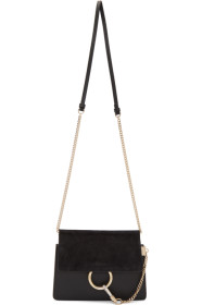 Chloé - Sac noir Mini Faye
