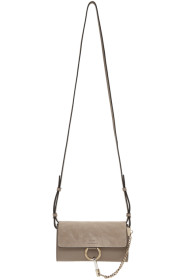 Chloé - グレー Faye ウォレット バッグ