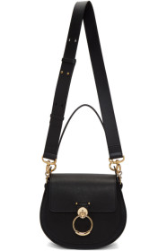 Chloé - Black Grained Large Tess Bag