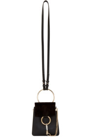 Chloé - Sac noir Faye Bracelet