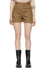 Chloé - Brown Denim Shorts