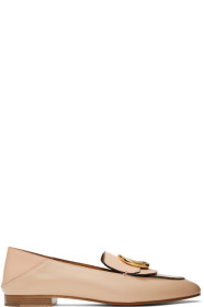 Chloé - Pink Shiny Loafers