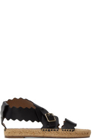 Chloé - Black Lauren Espadrille Sandals