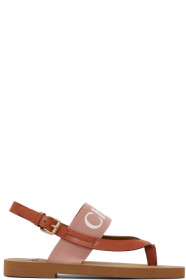 Chloé - Sandales roses Woody
