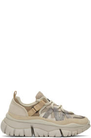 Chloé - Baskets beiges Blake