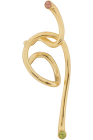 Anne Manns - Gold Gemstomes Single Pepa Ear Cuff