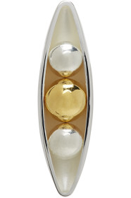 Anne Manns - Gold & Silver Sadie Single Stud Earring