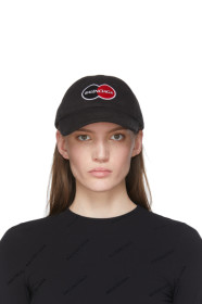 Balenciaga - ブラック Uniform ロゴ キャップ