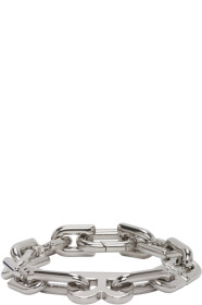 Balenciaga - Silver B Chain Link Bracelet