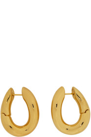 Balenciaga - Gold Loop Earrings