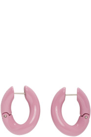 Balenciaga - Pink Loop Earrings