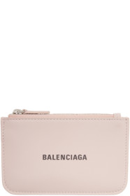 Balenciaga - Pink Cash Key Zip Coin Pouch