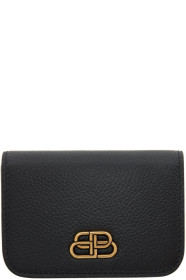 Balenciaga - Black Mini BB Wallet