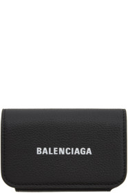 Balenciaga - Black Cash Accordion Wallet