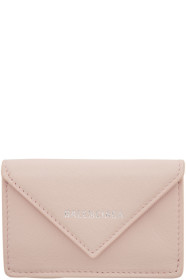 Balenciaga - Pink Mini Paper Wallet