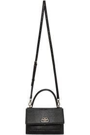 Balenciaga - Black XS Sharp Satchel Bag