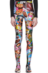 Balenciaga - Multicolor Magazine Dynasty Leggings
