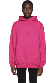 Balenciaga - Pink Copyright Logo Hoodie