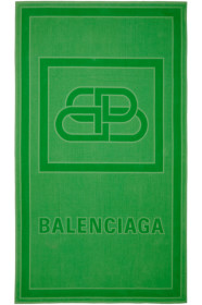 Balenciaga - Green BB Beach Towel