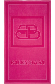 Balenciaga - Pink BB Beach Towel