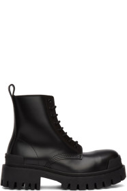 Balenciaga - Black Strike Boots