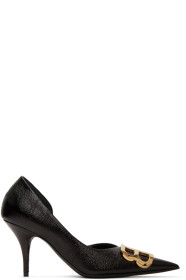 Balenciaga - Chaussures à talons hauts noires BB 'D'Orsay'