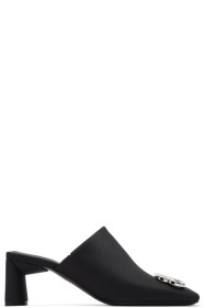 Balenciaga - Black BB Double Square Mules