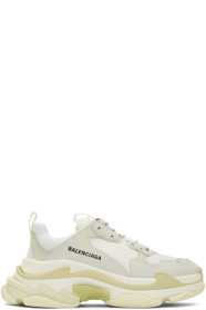 Balenciaga - Baskets blanches Triple S