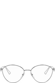 Balenciaga - Gunmetal Metal Glasses