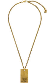 Balenciaga - Collier doré BB