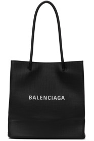 Balenciaga - Black Shopping Tote Bag