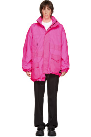 Balenciaga - Parka rose Pulled