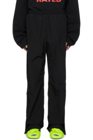 Balenciaga - Pantalon de survêtement noir Tracksuit