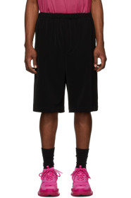 Balenciaga - Short surdimensionné noir