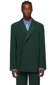 Balenciaga - Blazer vert Shifted