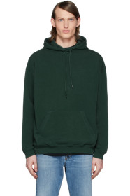 Balenciaga - Pull à capuche vert Back Logo