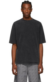 Balenciaga - Grey BB Regular T-Shirt
